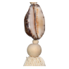 Porte clés marron et naturel