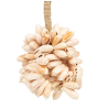 Pampille coquillages boule - Rose