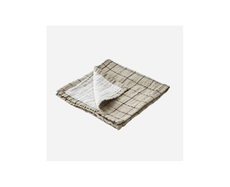 Serviette de table carreaux Elsa