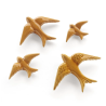 Hirondelle céramique moutarde - 3 tailles