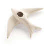 Hirondelle céramique blanche - 3 tailles