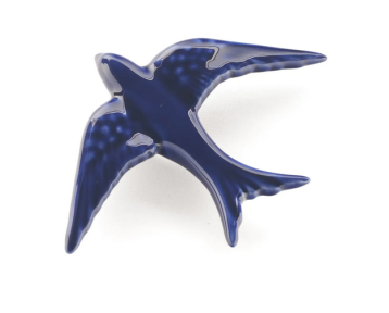 Hirondelle céramique marine...