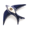 Hirondelle céramique marine - 3 tailles