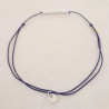 Bracelet / collier Bleu