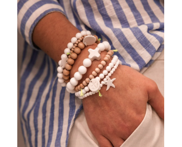 Bracelet Coquillage Blanc