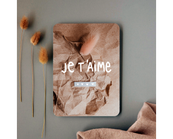 Carte je t'aime