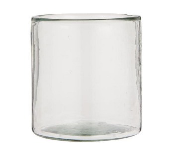 Pot verre épais
