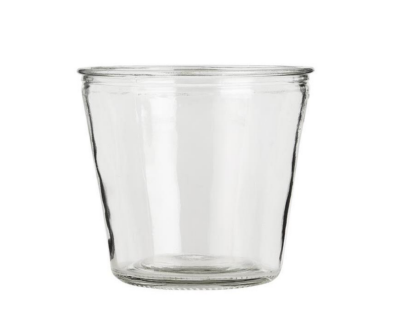 Pot transparent pour plantes