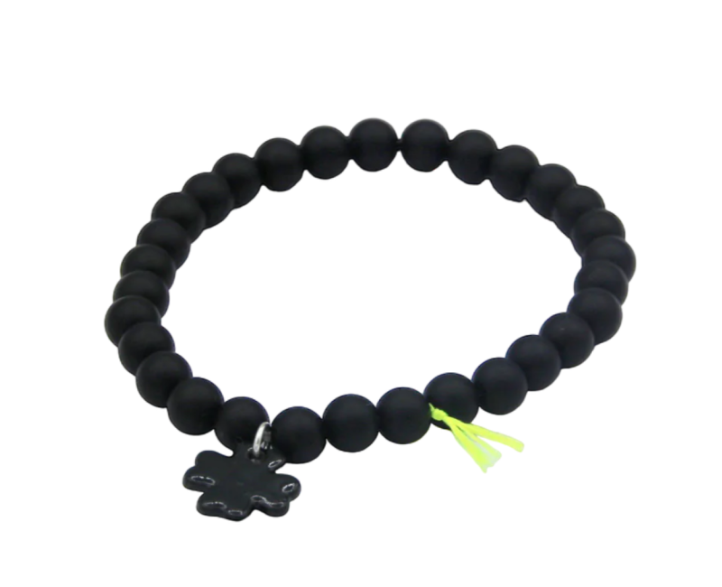 Bracelet divine onyx mat 6mm