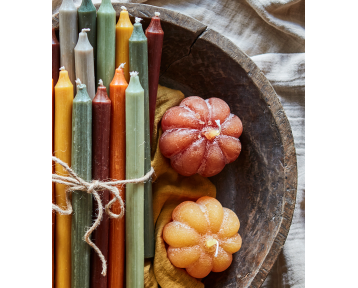 Bougie citrouille - Caramel