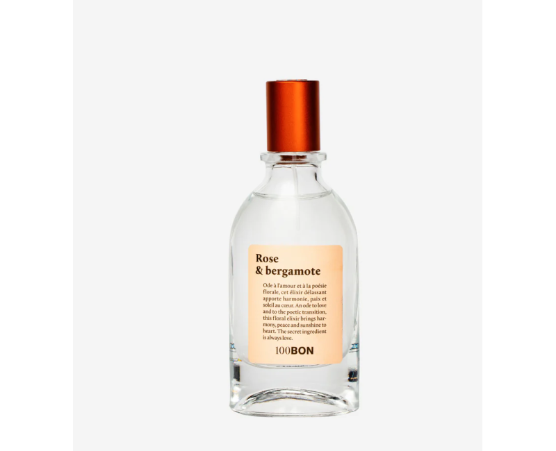 Rose et bergamote - eau de cologne