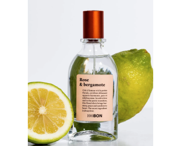 Rose et bergamote - eau de cologne