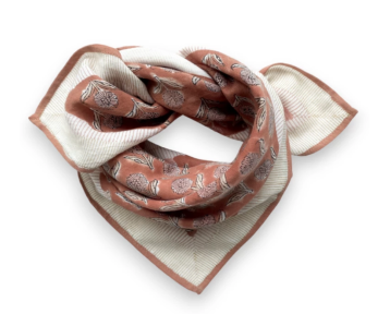 Petit foulard Apaches Manika Lotus - Madeleine