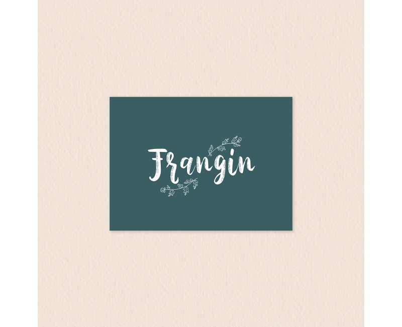 Carte frangin