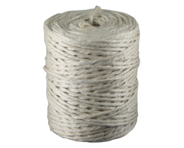 Cordon jute blanc